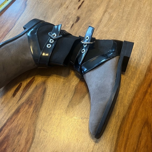 Zara s used once ankle boots size 8 - Picture 3 of 10